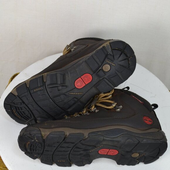 Caterpillar leather boots size 7.5 work boots rustic - Picture 4 of 6